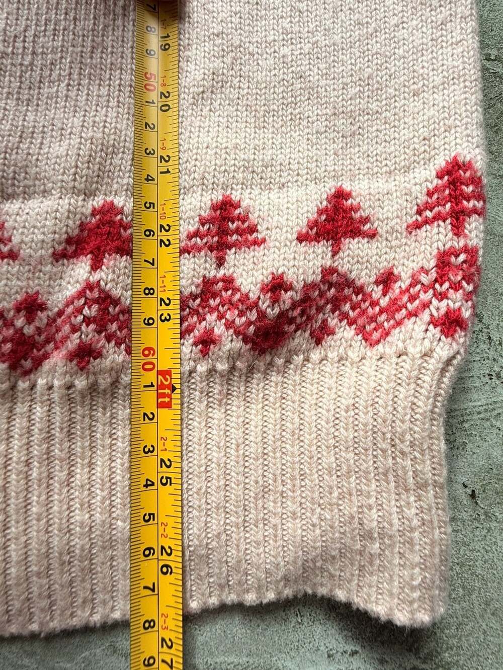 Kiel James Patrick The McCallister Sweater Size XL Reindeer Nordic - Picture 6 of 6